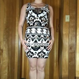Sparkling night club dress